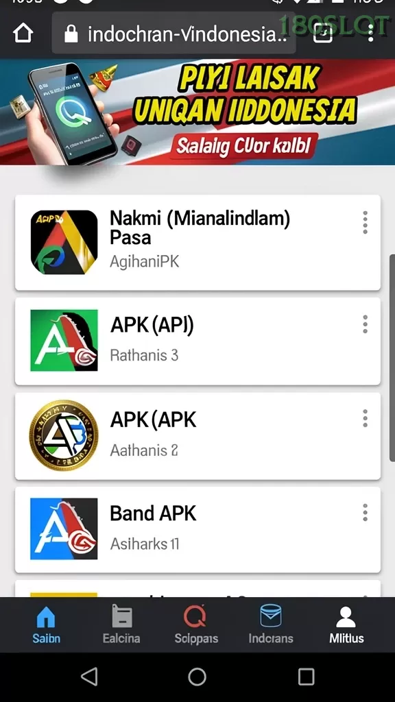 Cuplikan layar JTBLUE — halaman utama